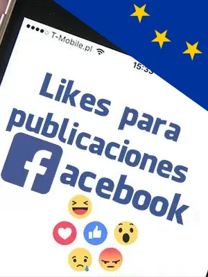 Comprar likes europeos para publicaciones de Facebook