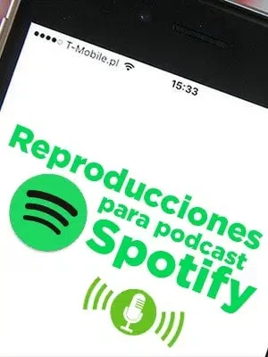 Comprar reproducciones para podcasts de Spotify