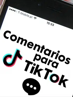 Comprar comentarios para TikTok