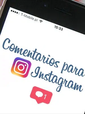 Comprar comentarios de Instagram