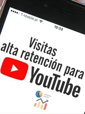 Comprar visitas YouTube de alta retención